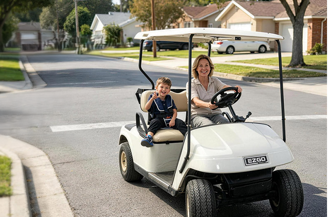 What Every Parent Needs to Know Before the Next Ride - DRIVE UP golf cart child positioner