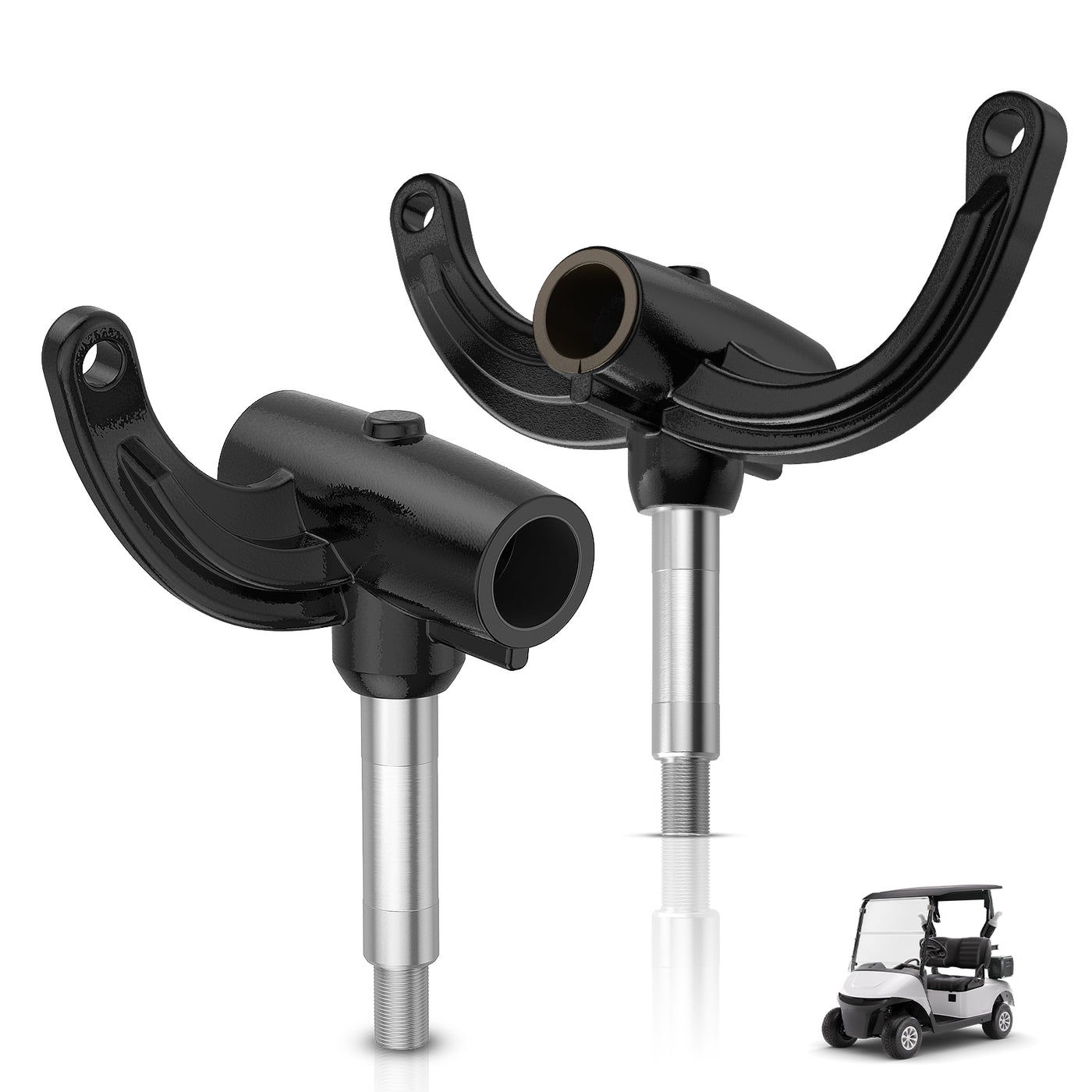 EZGO Golf Cart Spindle Front Driver & Passenger Set for RXV 2008 - Up | Drive - up - Drive - up
