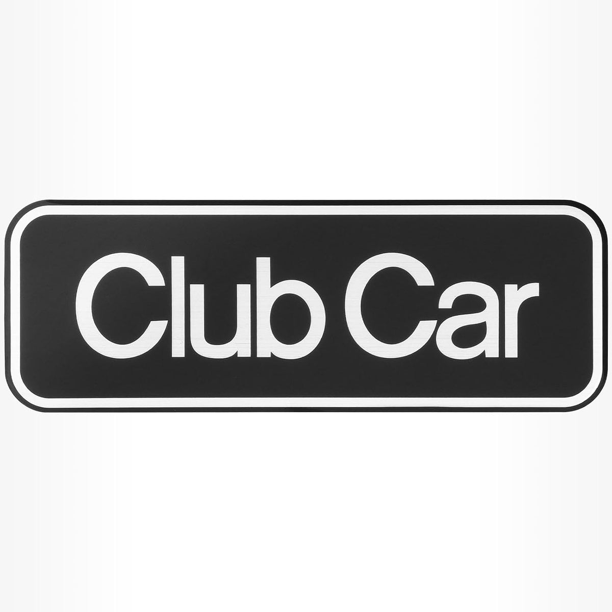 Name Plate Emblem for Club Car Onward Golf Cart Silver