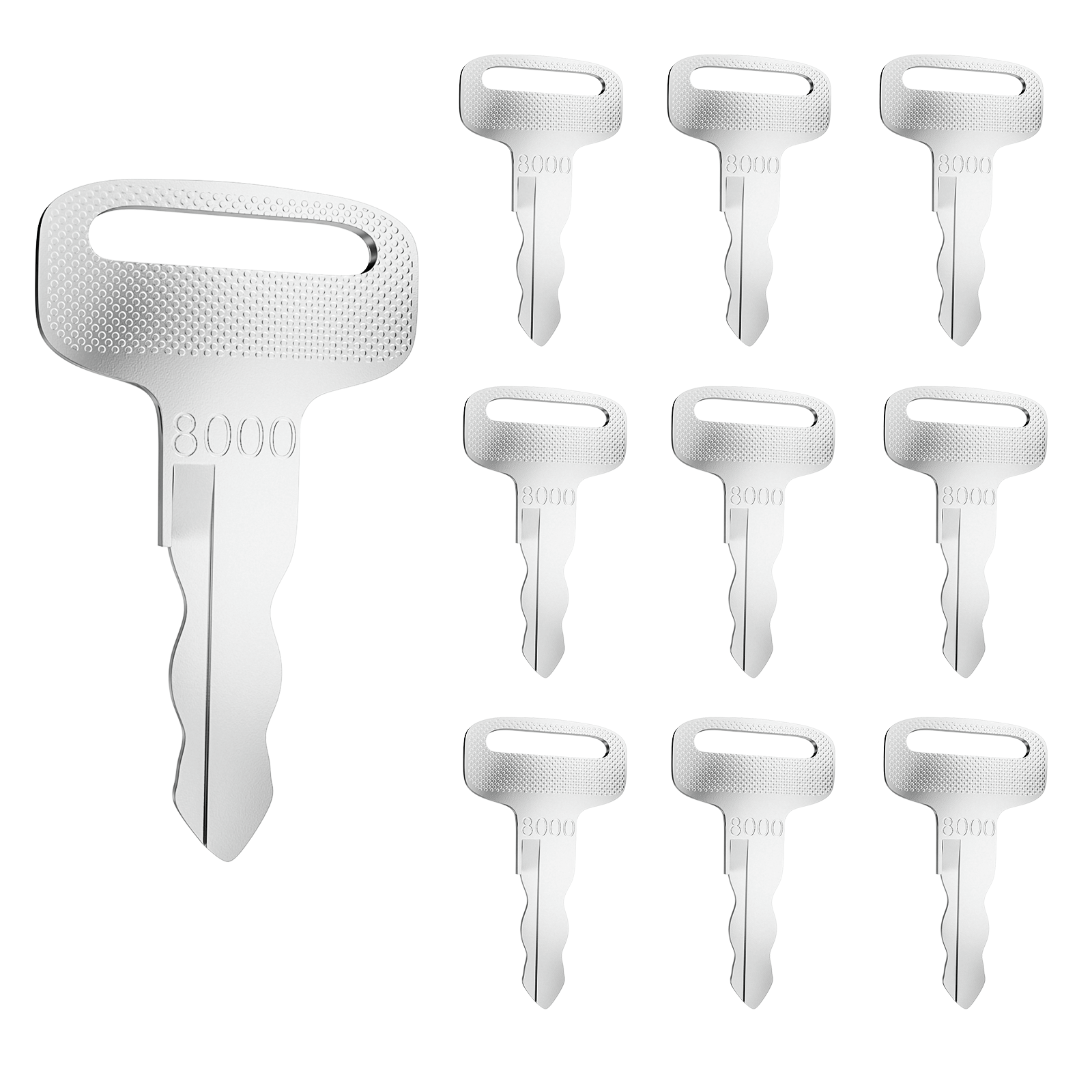 Yamaha Golf Cart Key 10-Piece Ignition Key Set for G14 G16 G19 G22 G29 Drive gas & electric models | Drive-up