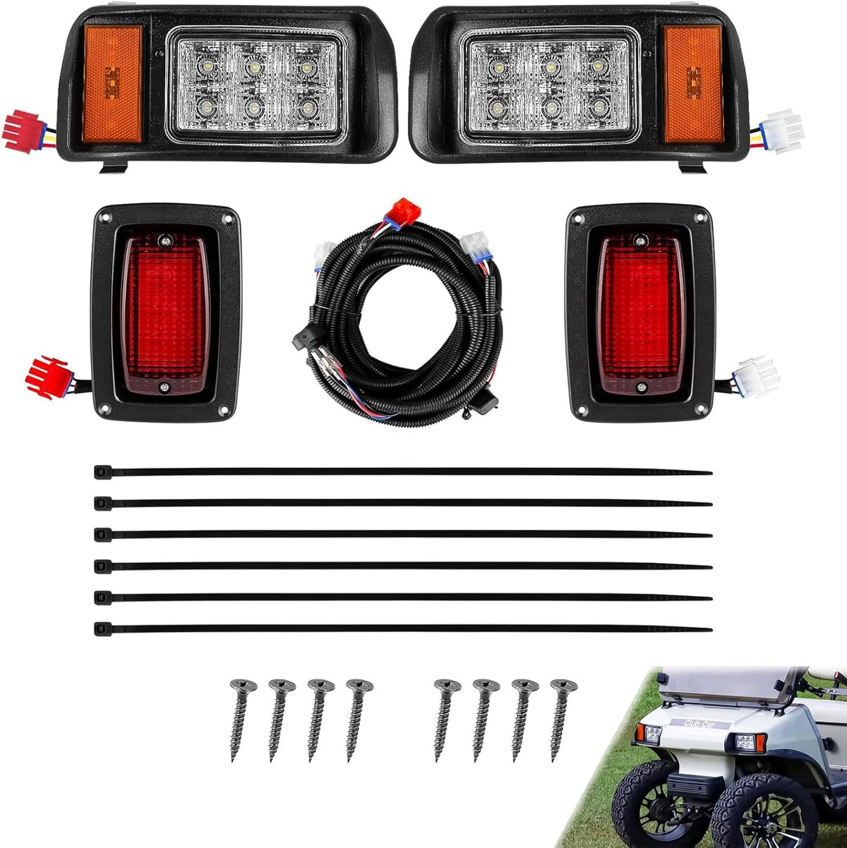 Club Car DS LED Light Kit 1993-Up