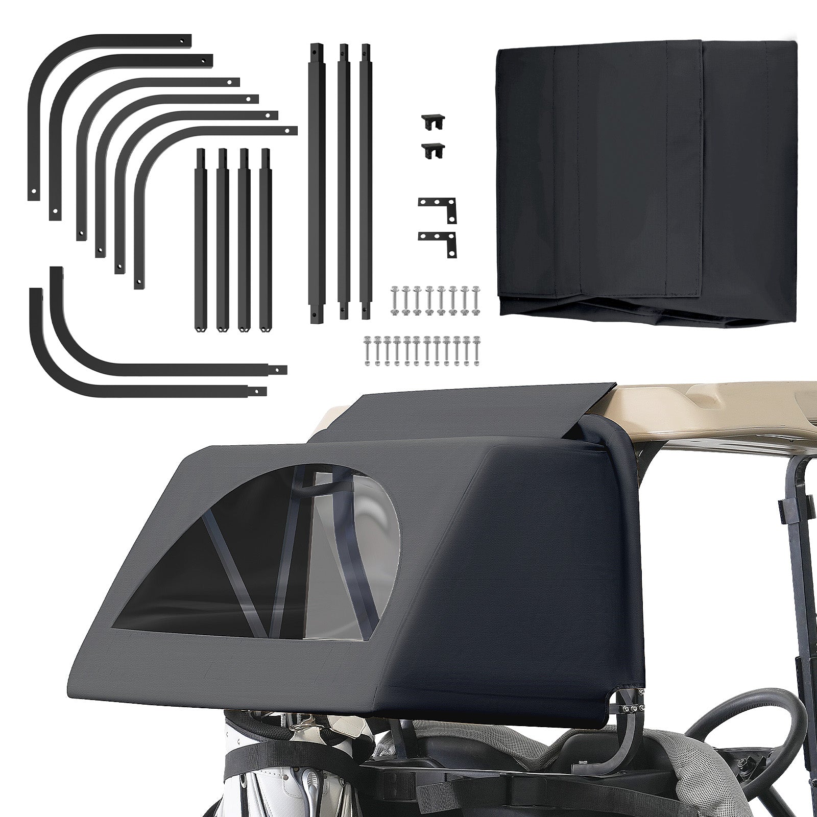Golf Cart Bag Cover Universal Cover for Rear Bag