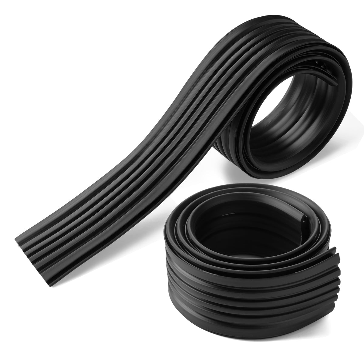 Drive-up Golf Cart Floor Edge Guard Sill Protector, 2 PCS Anti-Collision Rubber Side Bumper Trim for Club Car DS 1987-Up, OEM #1013983/ 101347501£¨42.5" L¡Á2.6" W£©