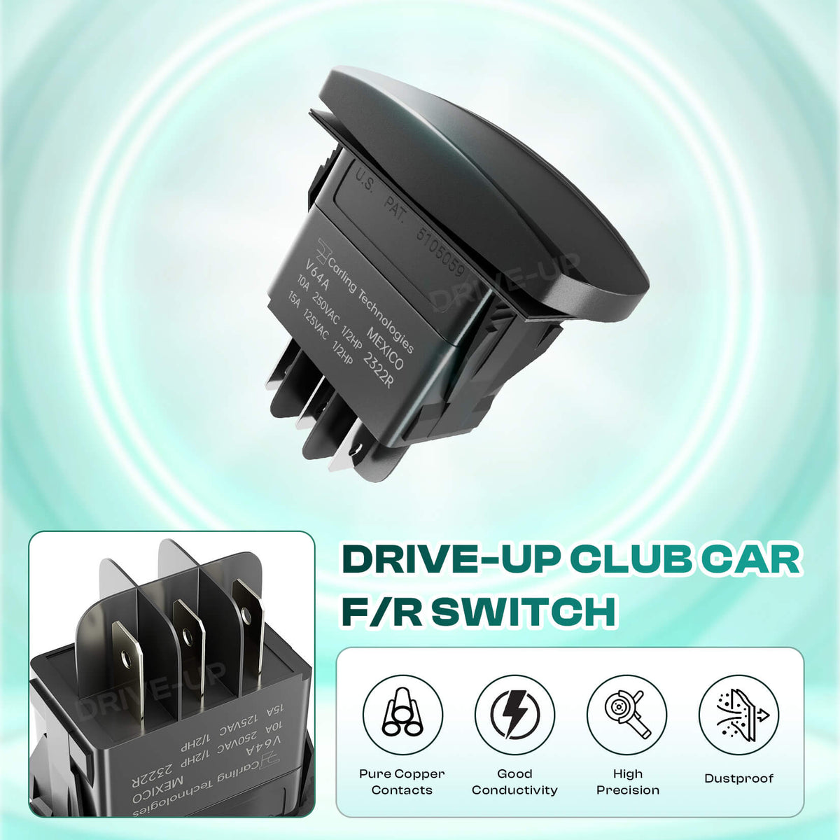 Club Car F&R switch