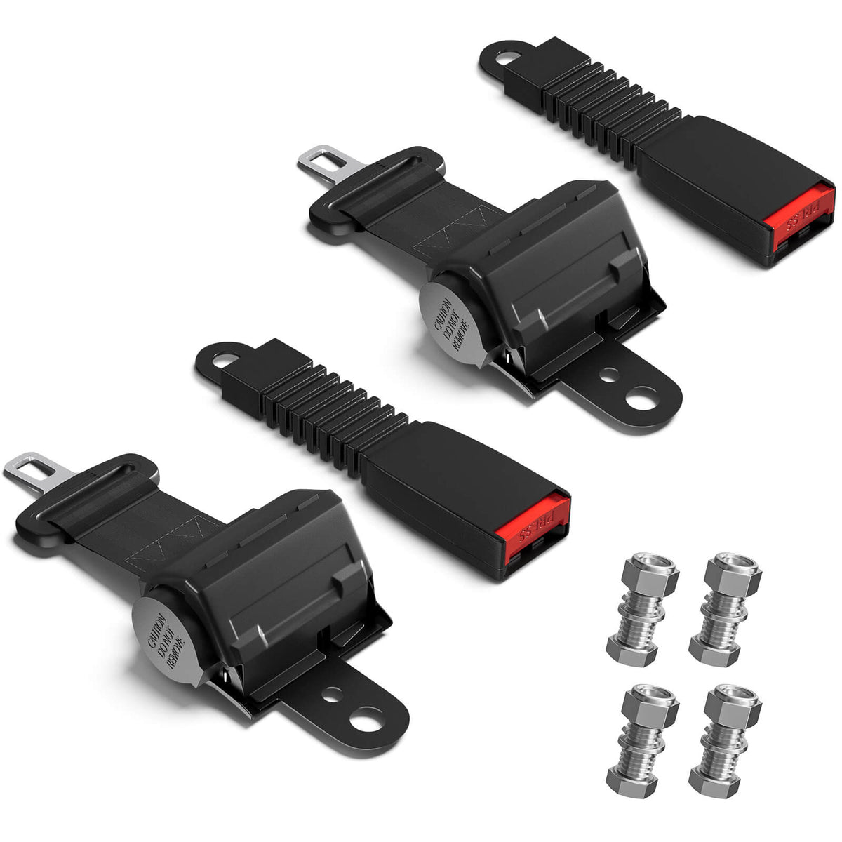 Universal golf cart seat belt