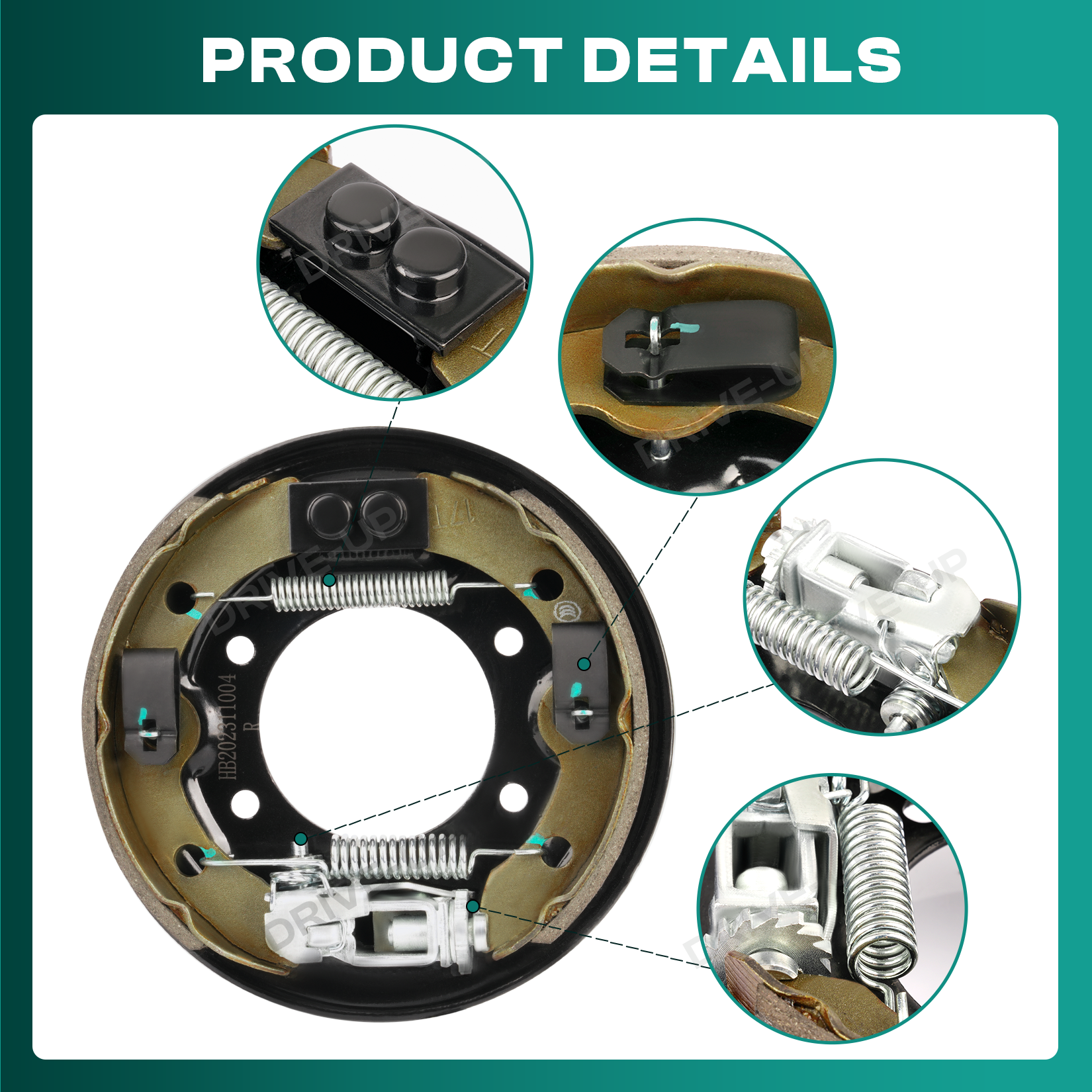 Golf Cart Brake Assembly Club Car Rear Brake Cluster for Precedent DS Tempo | Drive-up