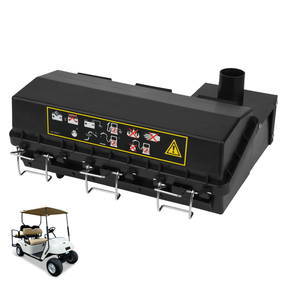 EZGO Golf Cart Air Filter Box