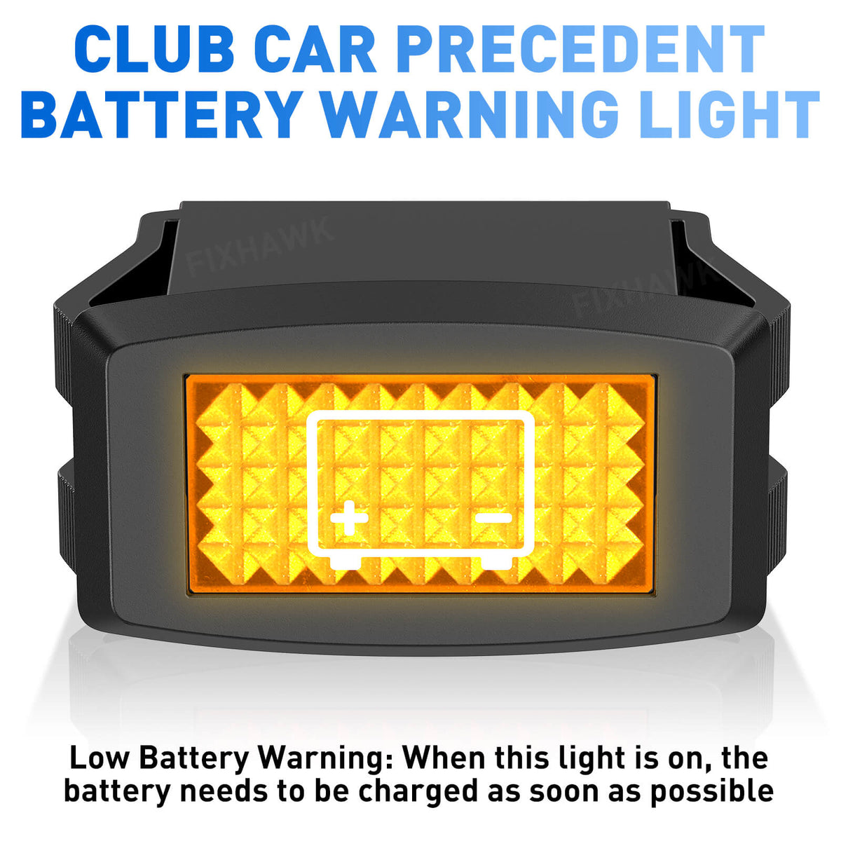 48 volt golf cart battery light