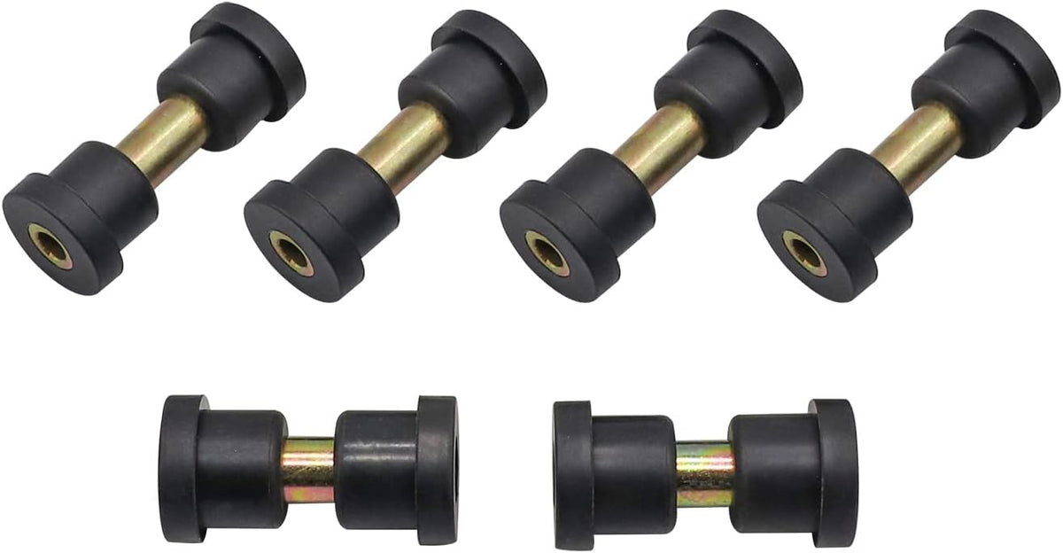 Golf Cart Rear Leaf Spring Shackle & Bushing Kit for Club Car Precedent 2004-2013 | DRIVE UP