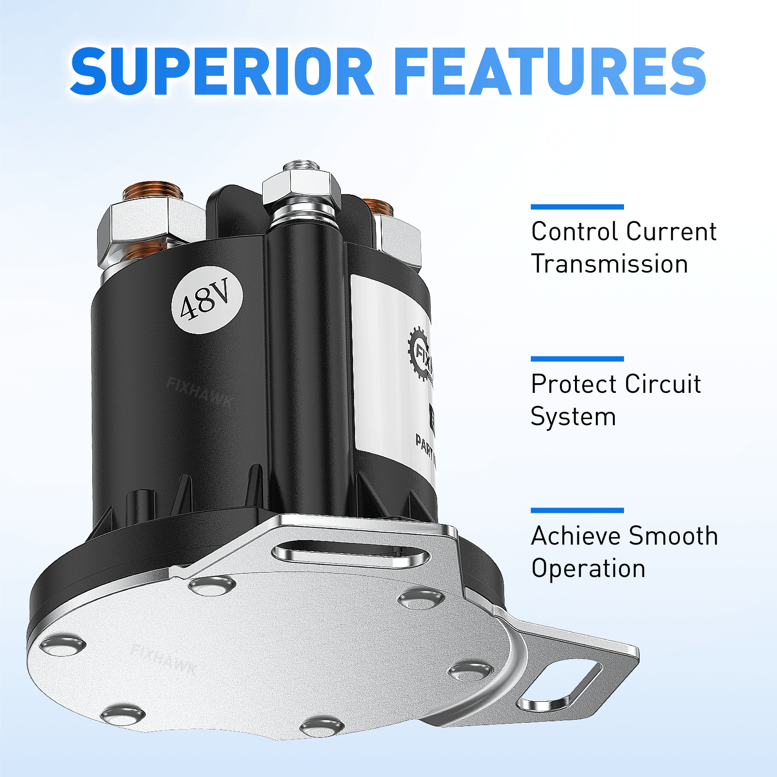 48 volt golf cart solenoid