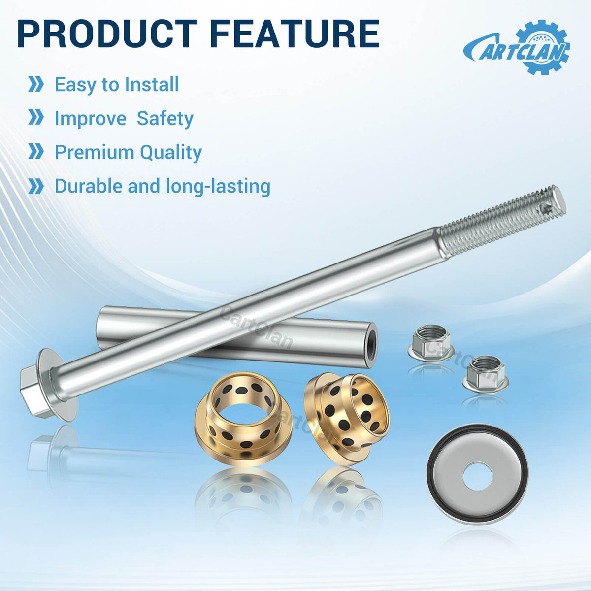 Yamaha Golf Carts Spindle & King Pin Repair Kit