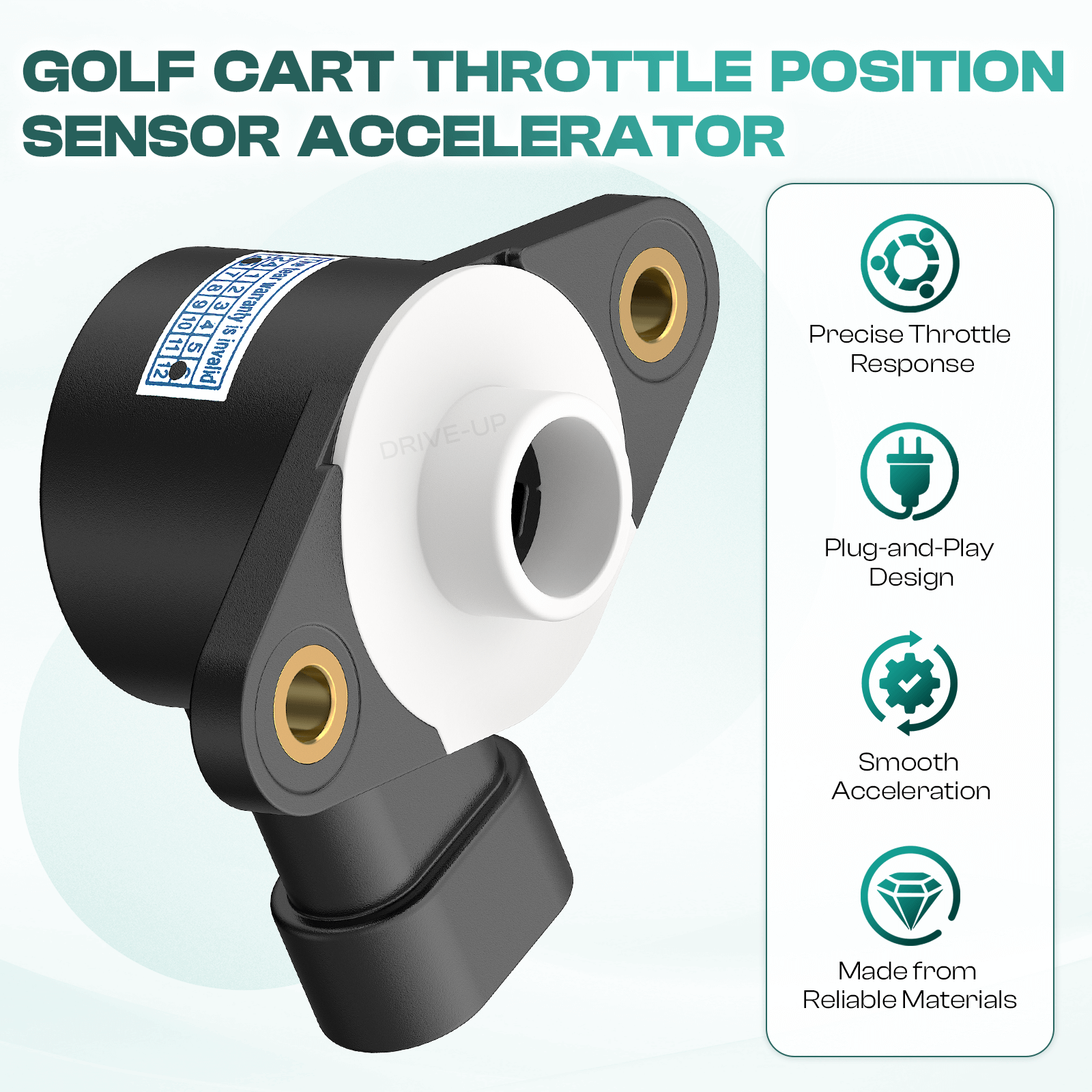 Yamaha Golf Cart Accelerator Pedal Throttle Sensor for G29 Models | Drive-up