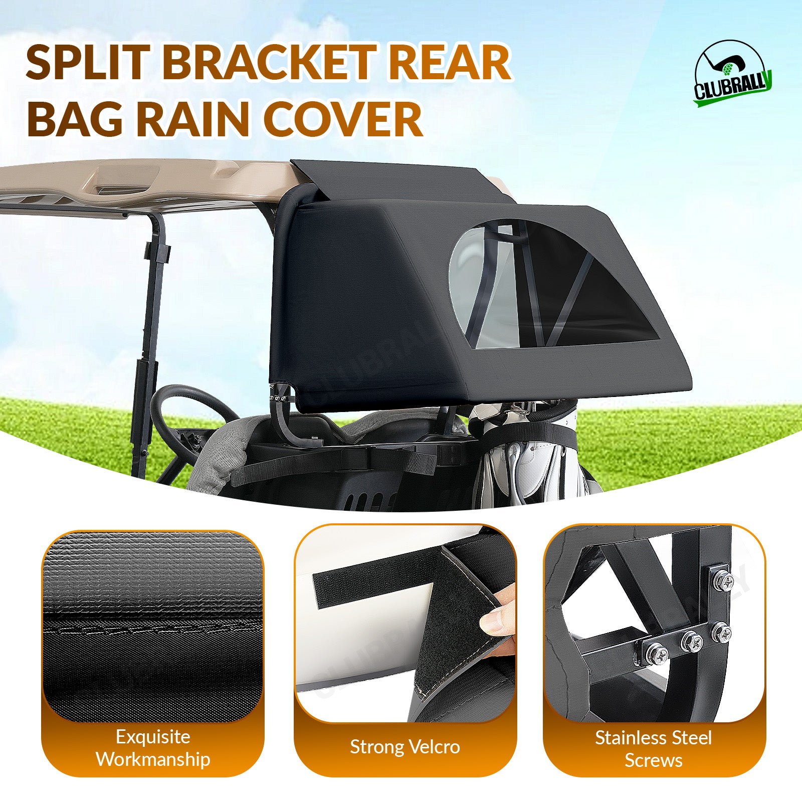 golf cart rain cover