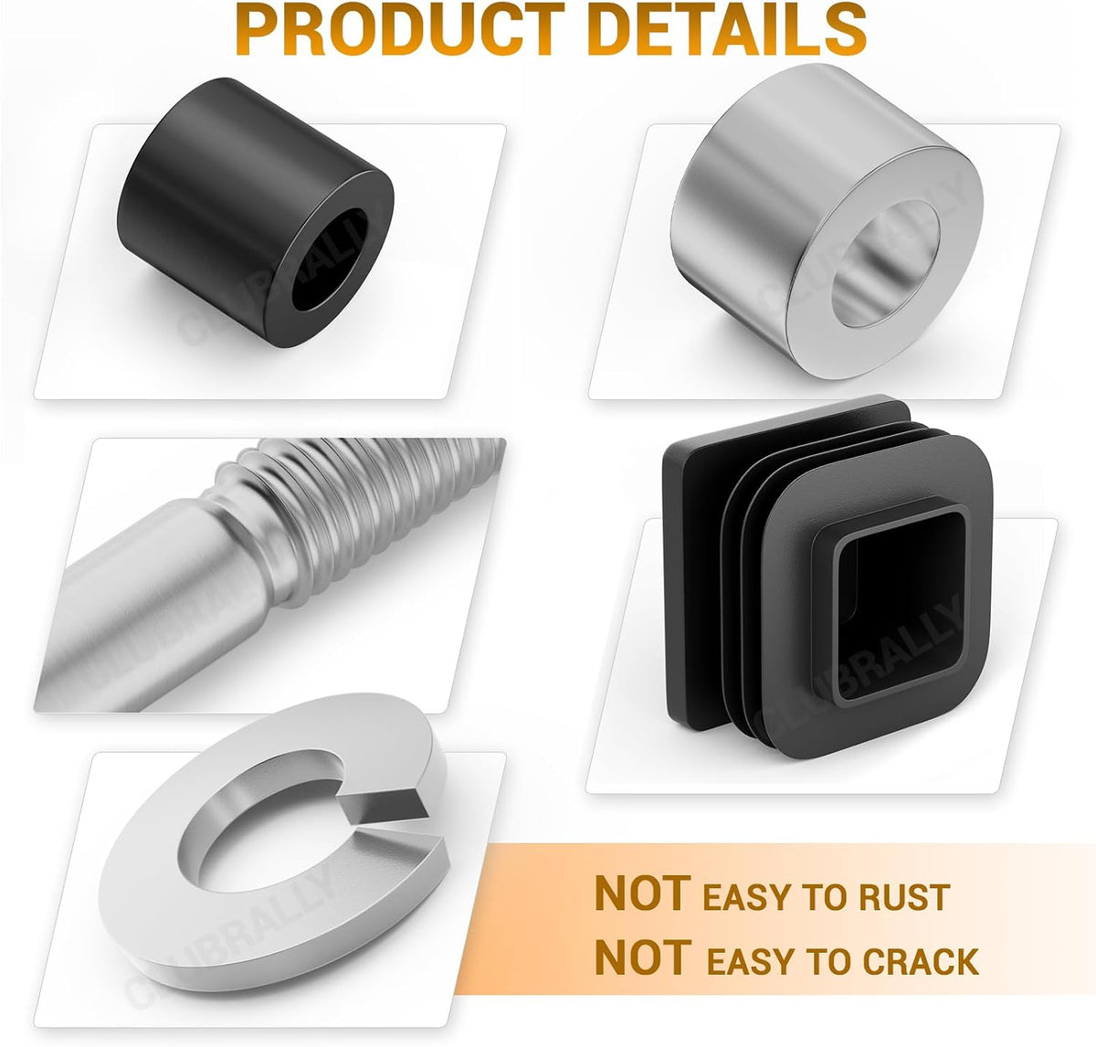 Golf Cart Roof Hardware Kit for EZGO TXT 1994-2013