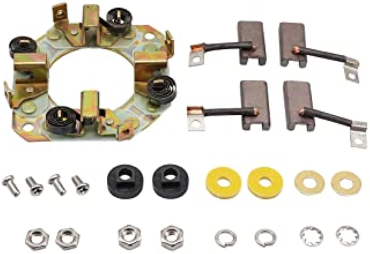 Golf Cart?Hitachi?Starter Generator Brush Holder W/Crossovers Studs Kit for ClubCar EZGO Yamaha DRIVE-UP