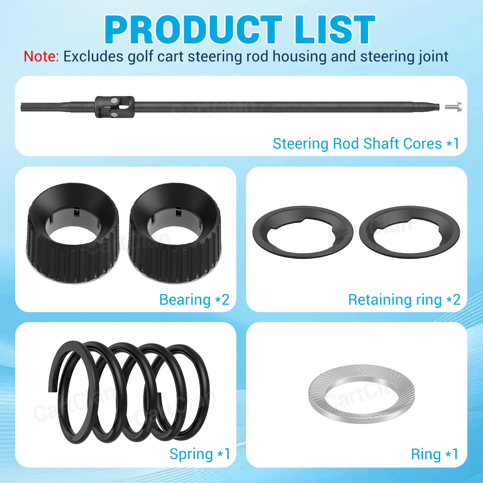 club car steering column