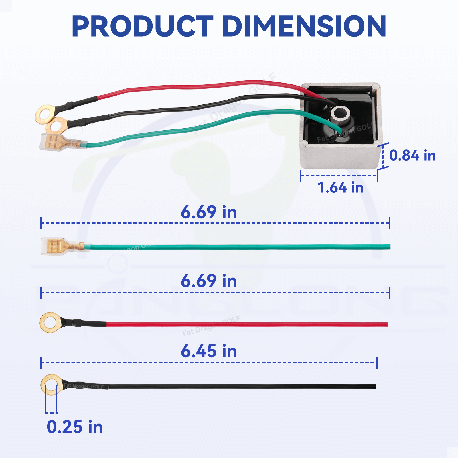 Voltage Regulator for EZGO TXT Gas Golf Carts 1994-Up OEM 27739-G01 | Drive-up