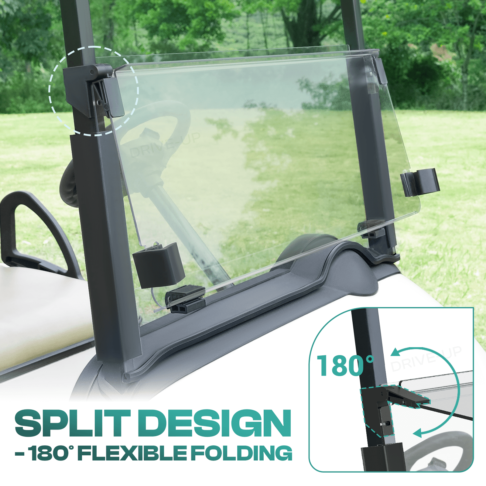 EZGO golf cart windshield