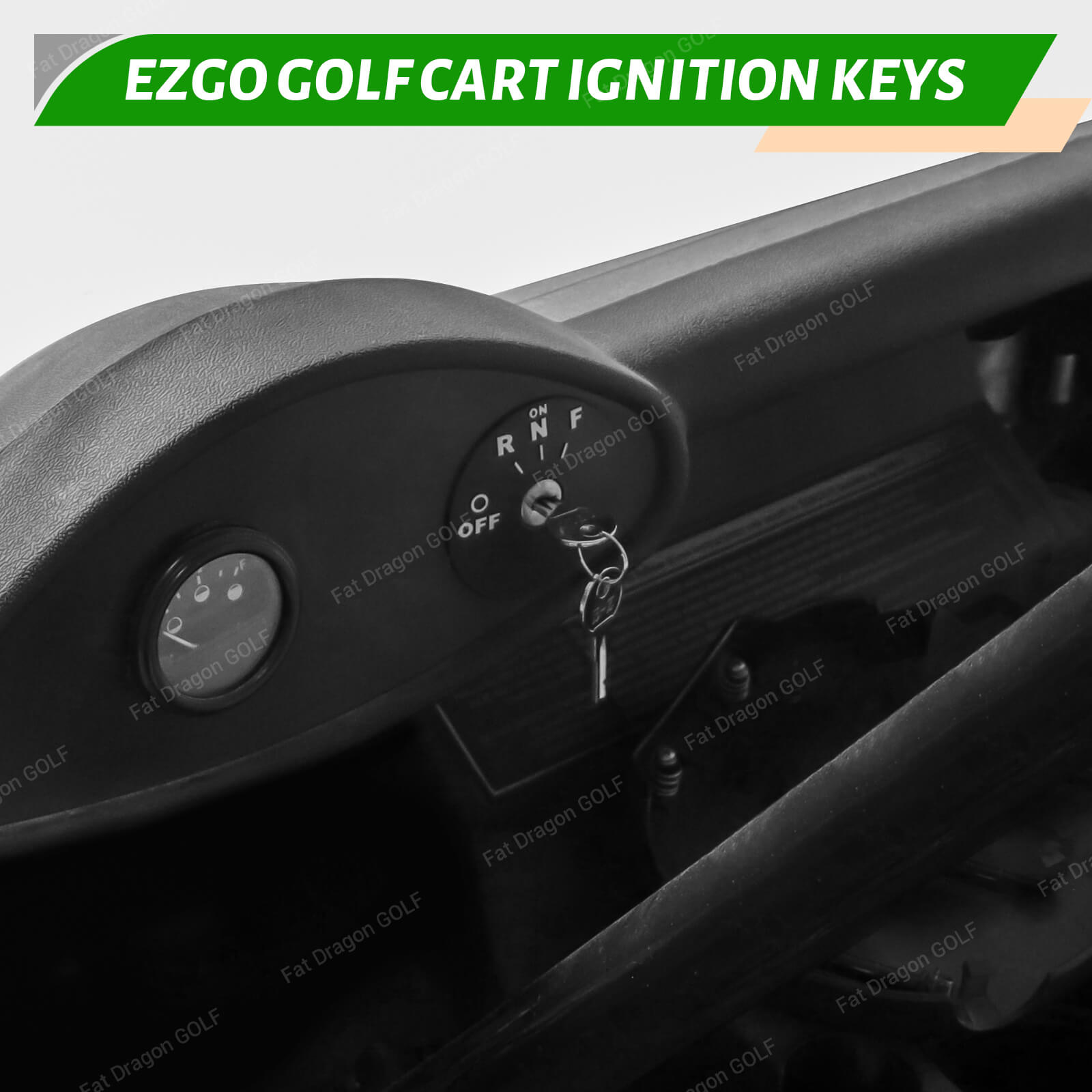 EZGO Golf Cart Key Ignition 25-Pack - Fits 1981+ gas and electric models(OEM 17063-G01) | Drive-up