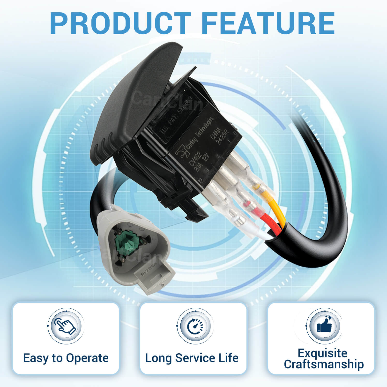 Yamaha Forward and Reverse Switch fit for G22 G29 Electric Golf Carts | Drive-up