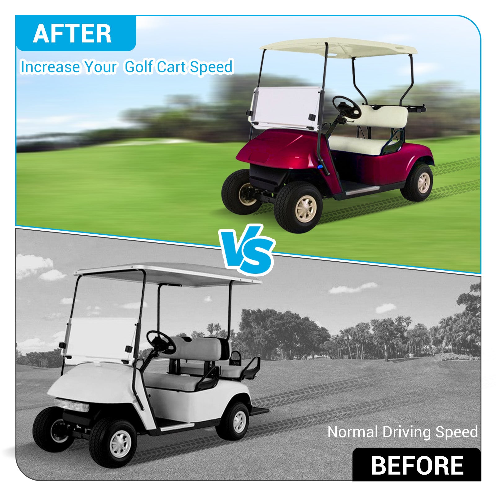 EZGO Golf Cart Speed Controller Plug Set for 36V PDS Models | Drive-up