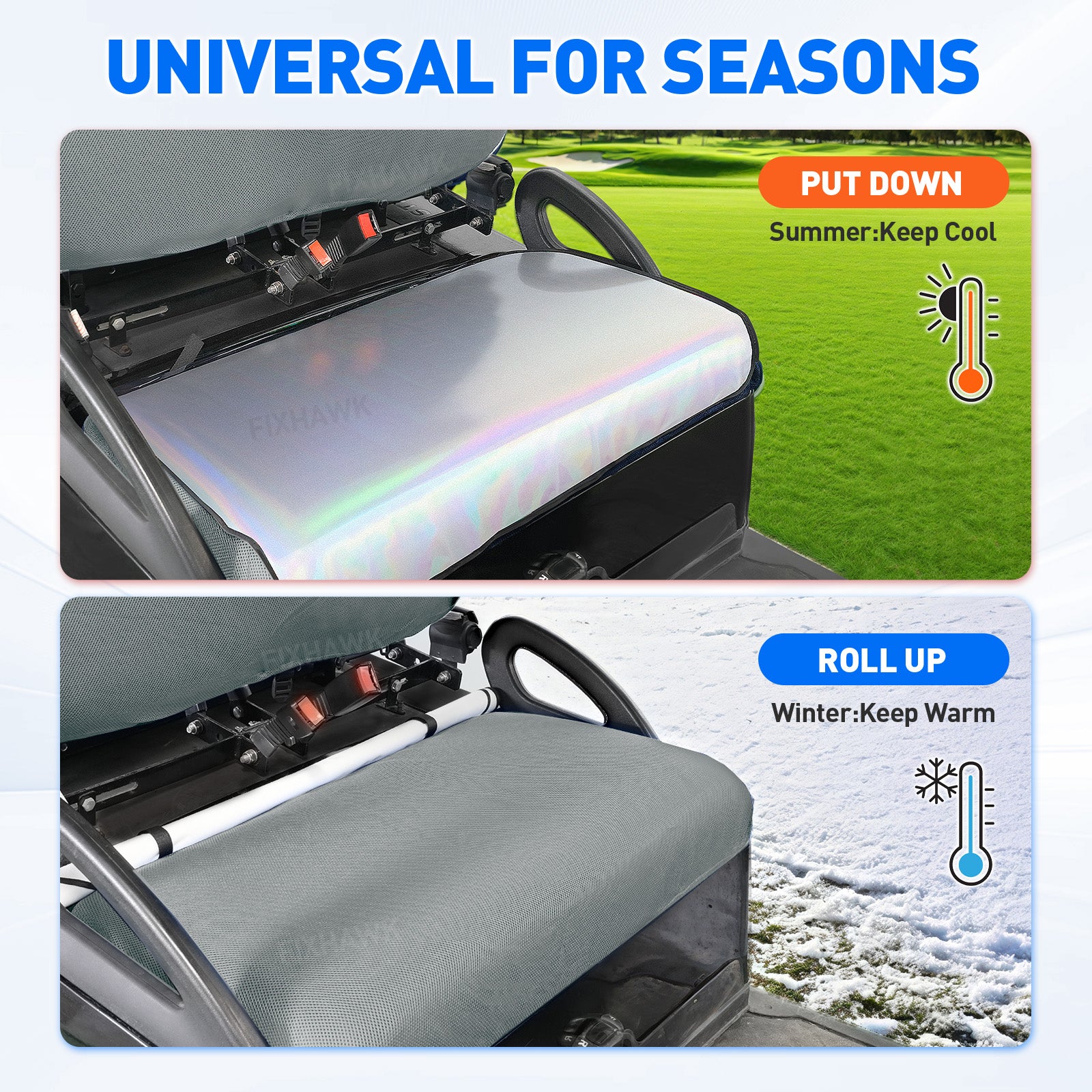 seat cover golf cart