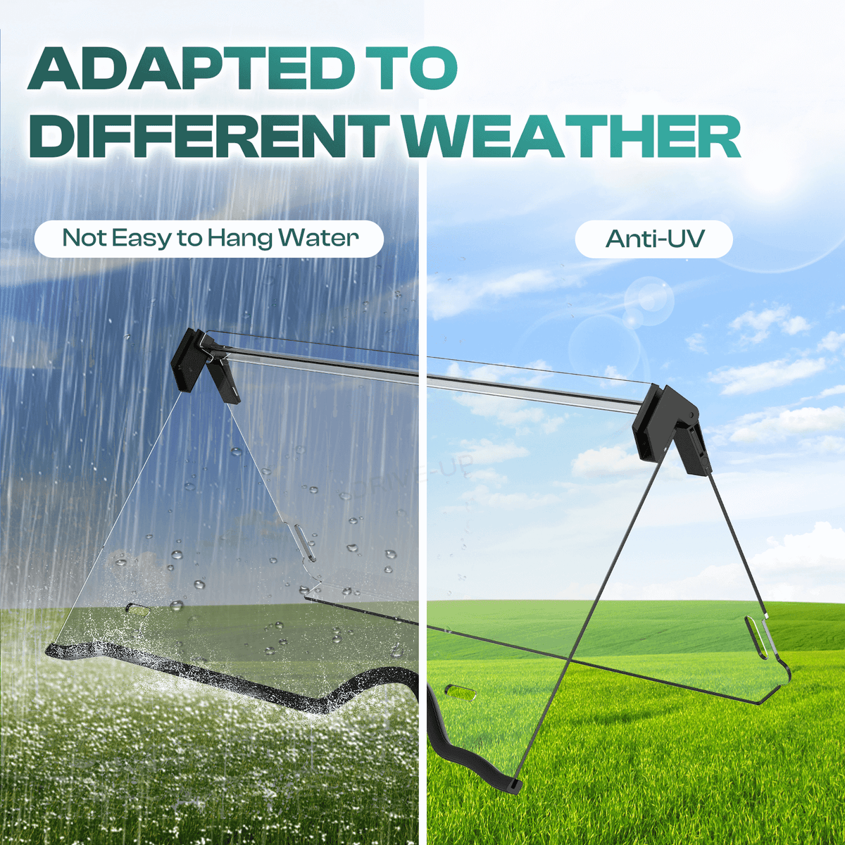 EZGO Golf Cart Windshield RXV Replacement - Clear | Drive - up - Drive - up