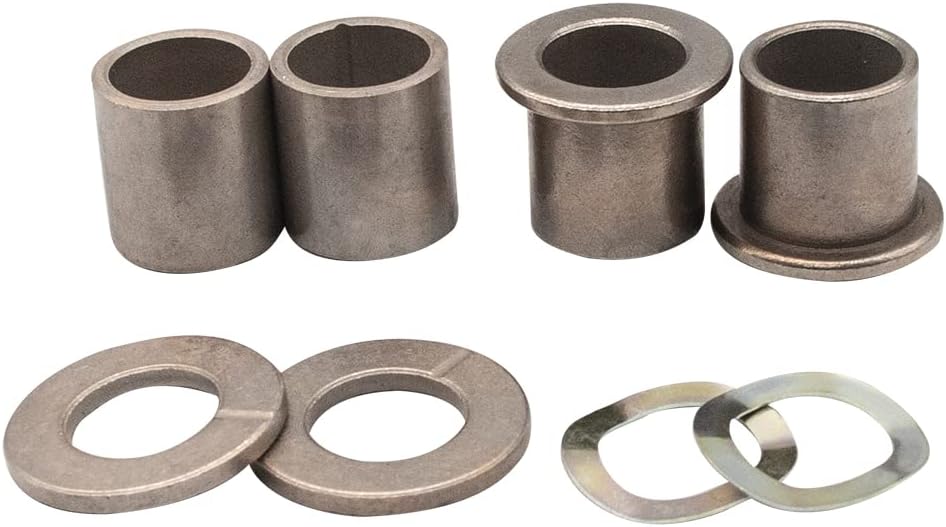 Golf Cart Upper and Lower Spindle Bronze Bushing Kit Fits 1981-Up Club Car DS | Drive-up