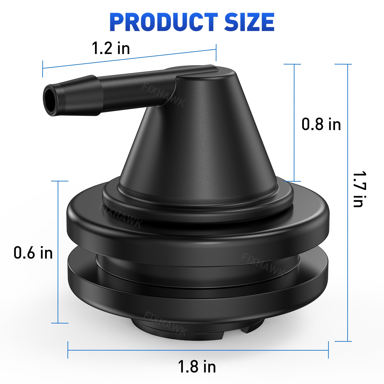 golf cart tank vent isolator for club car