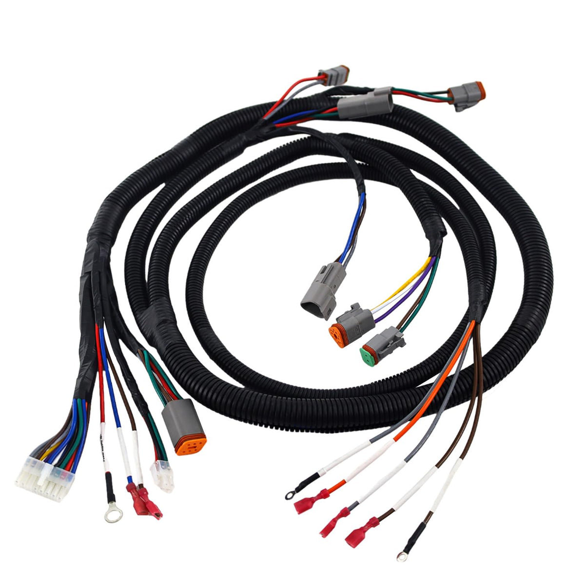 DRIVE-UP Golf Cart Control Wiring Harne10-5201, DS Complete Vehicle Wiringss for Club Car DS - Black Controller #15 Harnesses,OEM #102196601