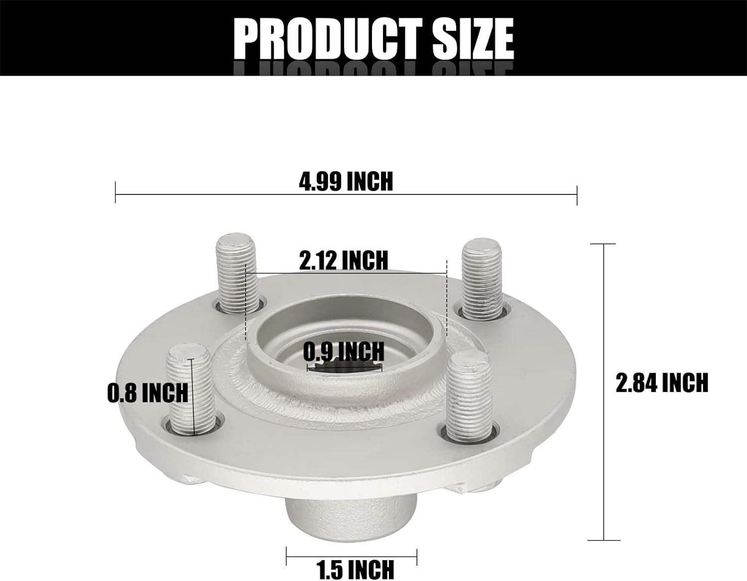 yamaha golf cart rear wheel hubs replacement