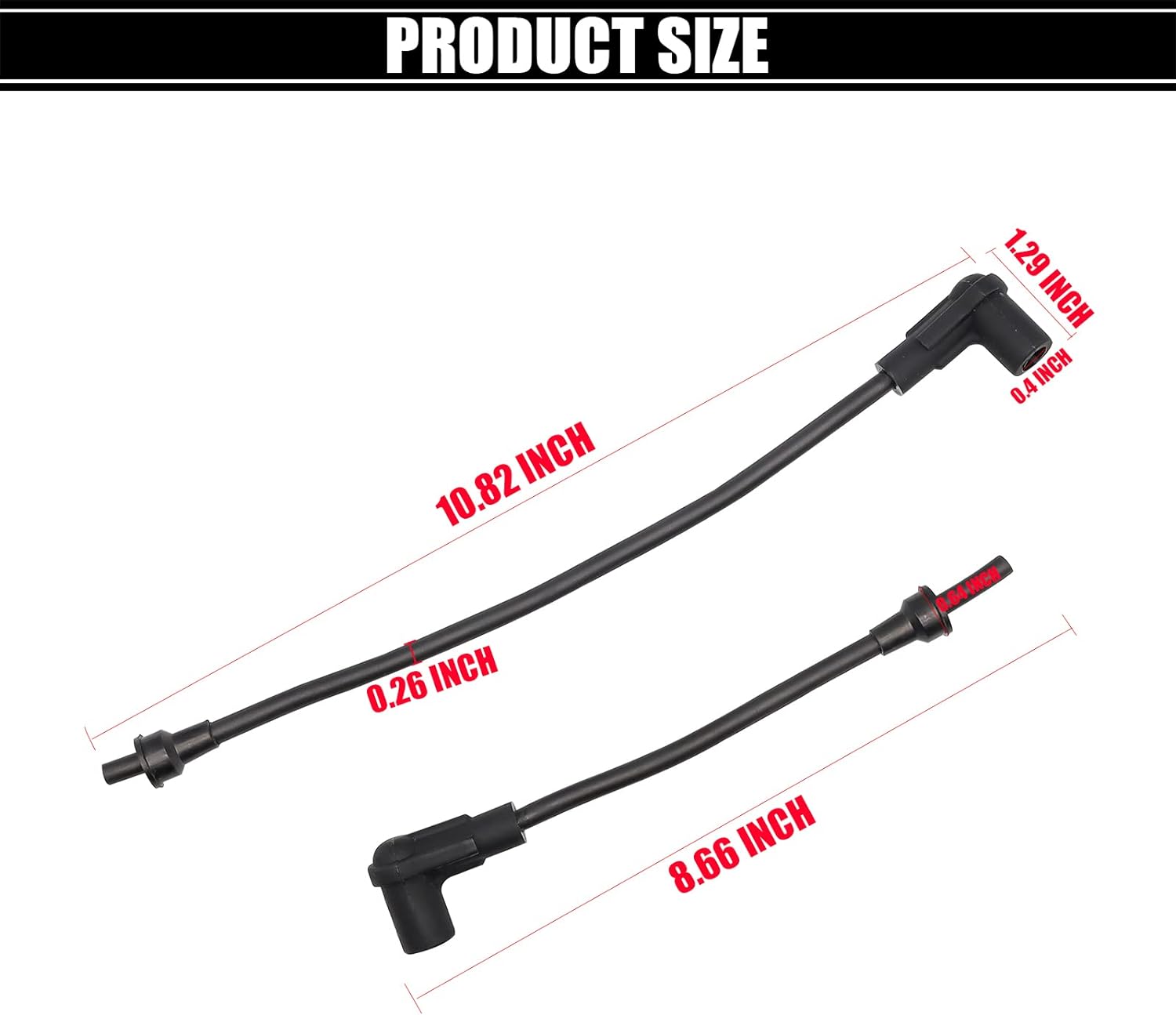 EZGO Spark Plug Wire Set for 1994-Up Golf Cart 26733-G01 | Drive-up