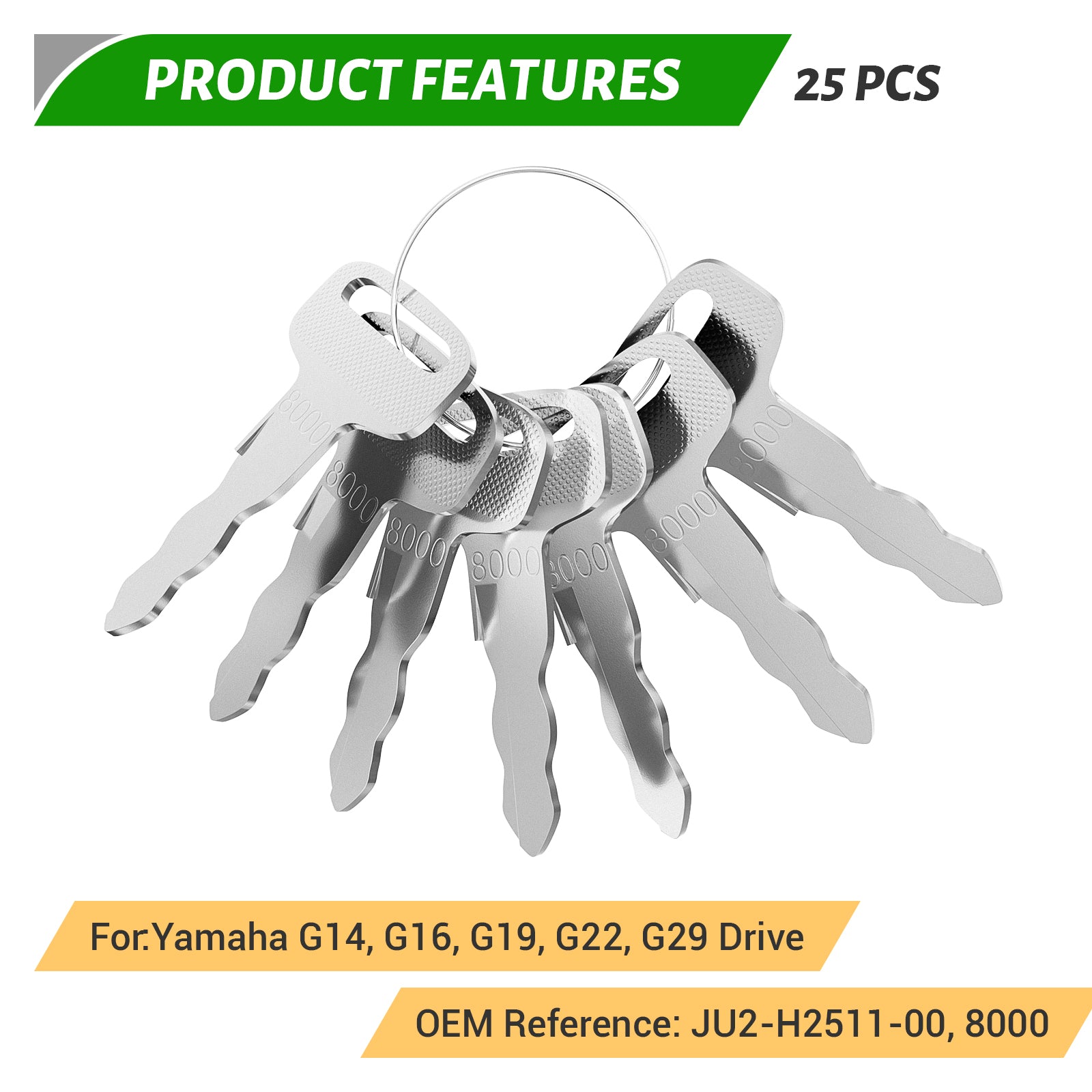 yamaha gollf cart key