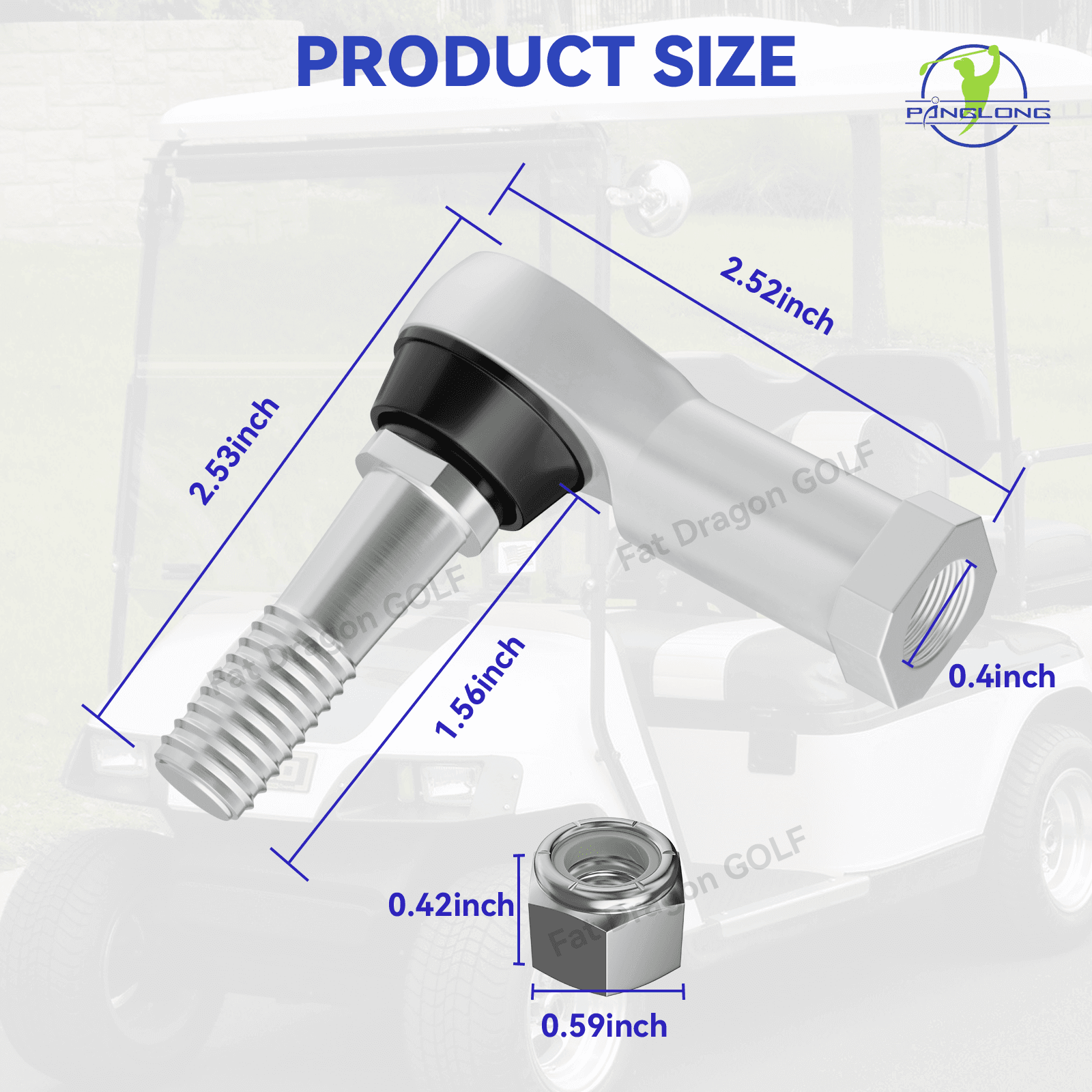 EZGO Tie Rod Ends Kit for TXT Golf Carts 2001-Up | Drive-up