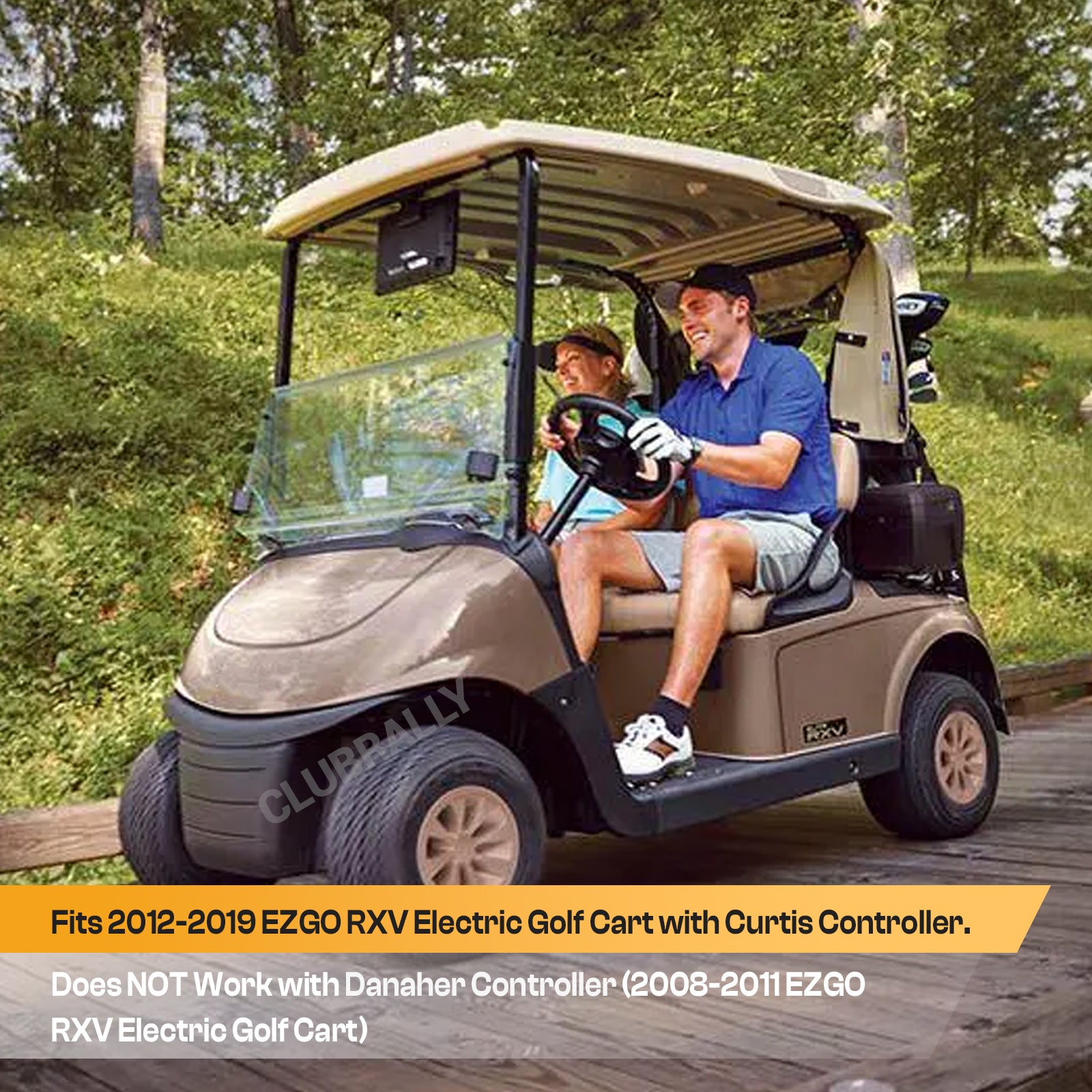 Golf Cart Speed Controller Wiring Harness, 35Pin Black Box 618950, 48V for 2012-2019 Elec EZGO RXV with Curtis Speed Controller Wiring Harness |Drive-up