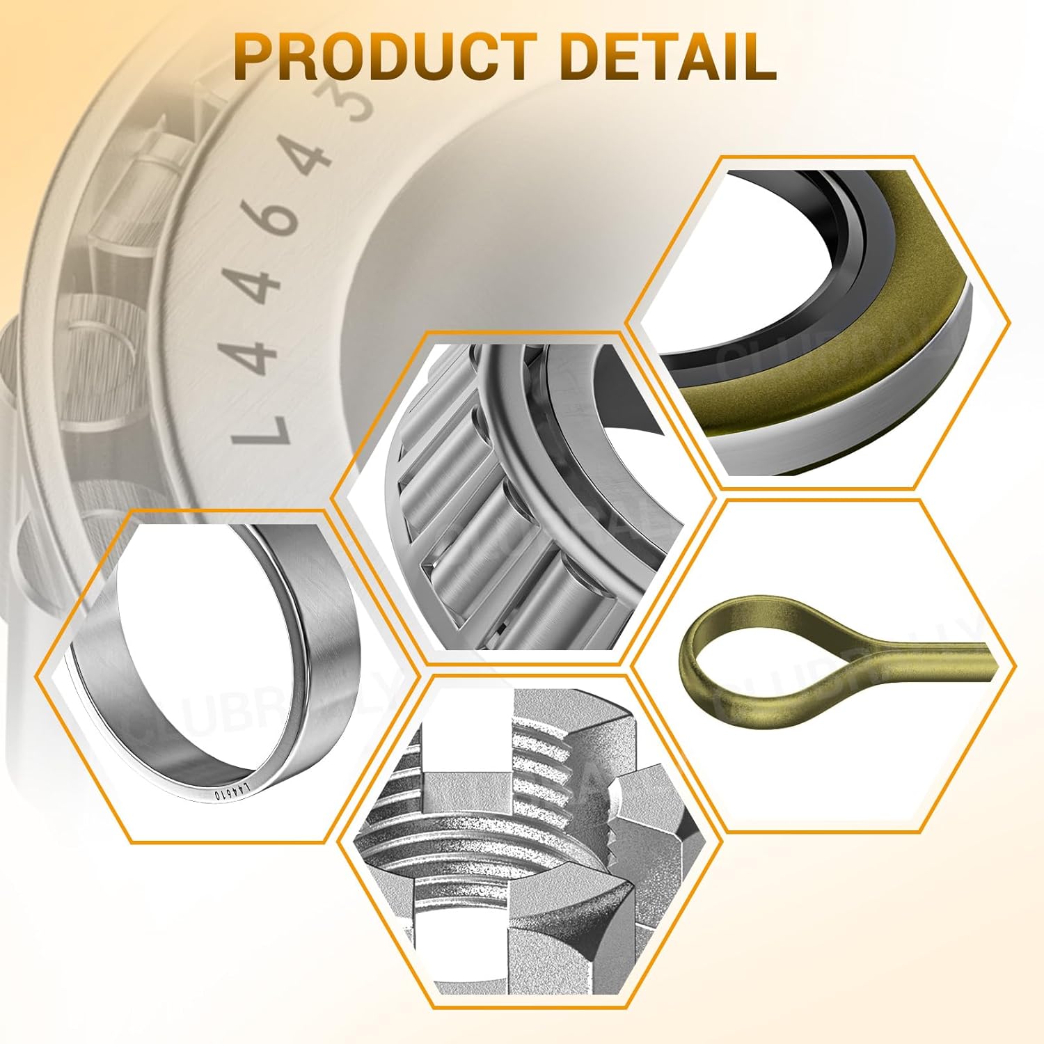 EZGO TXT Golf Cart Front Wheel Bearing & Seal Replacement Kit 1976-Up | Drive-up