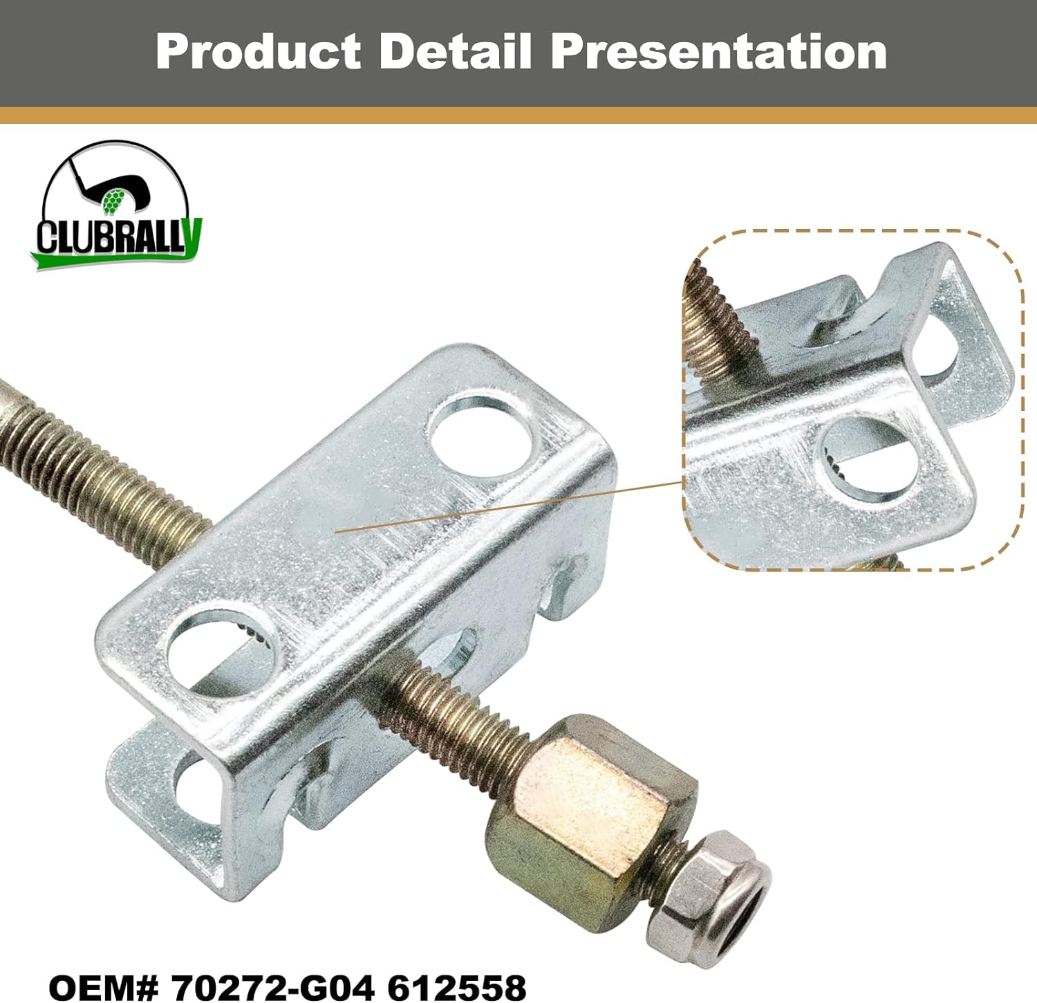 Brake Compensator Assembly Kit for EZGO Medalist TXT PDS 1994-up Gas & Electric, OEM# 70272-G04 612558 |Drive-up