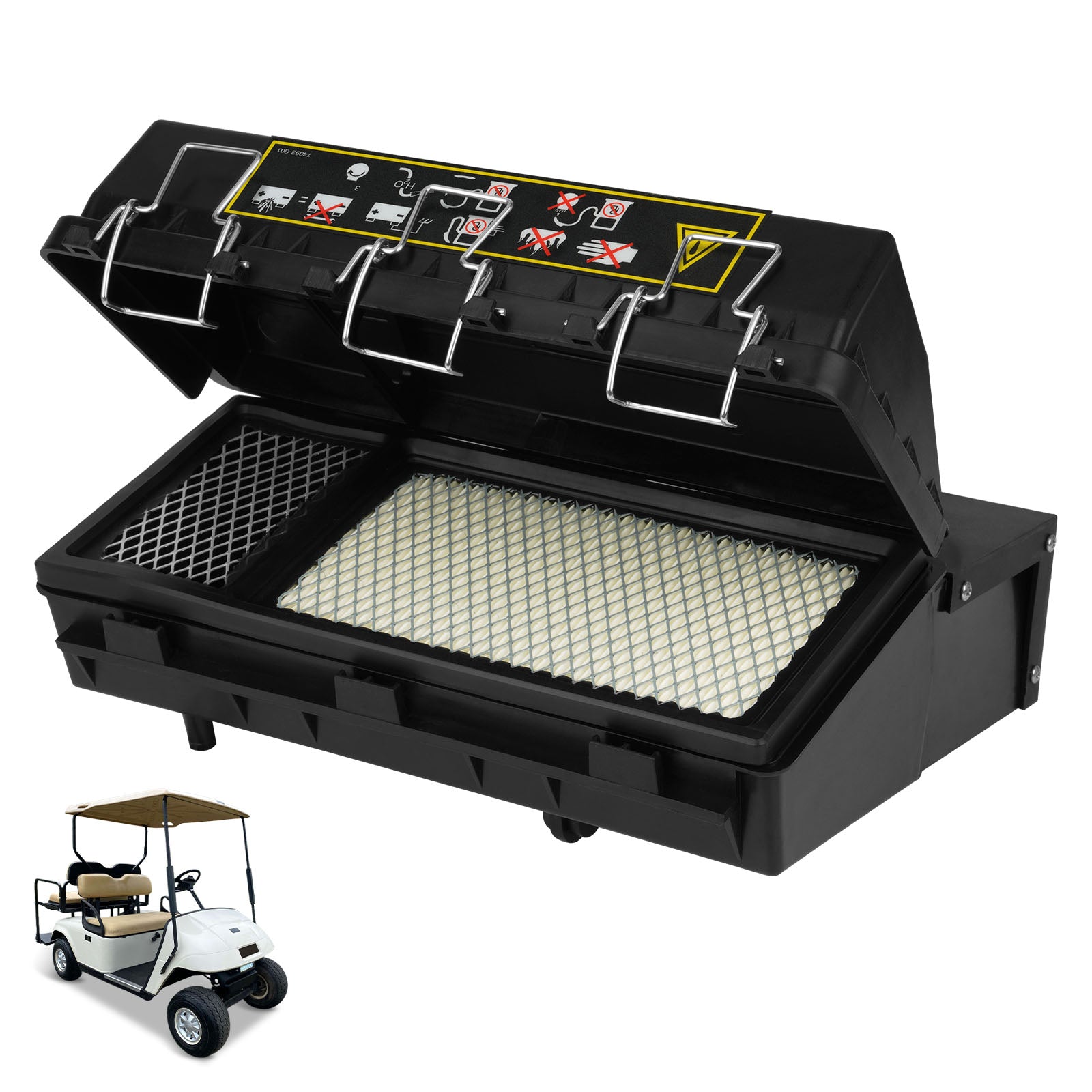 Air Box Filter Assembly for 1994-2005 EZGO Gas Golf Cart | Drive up