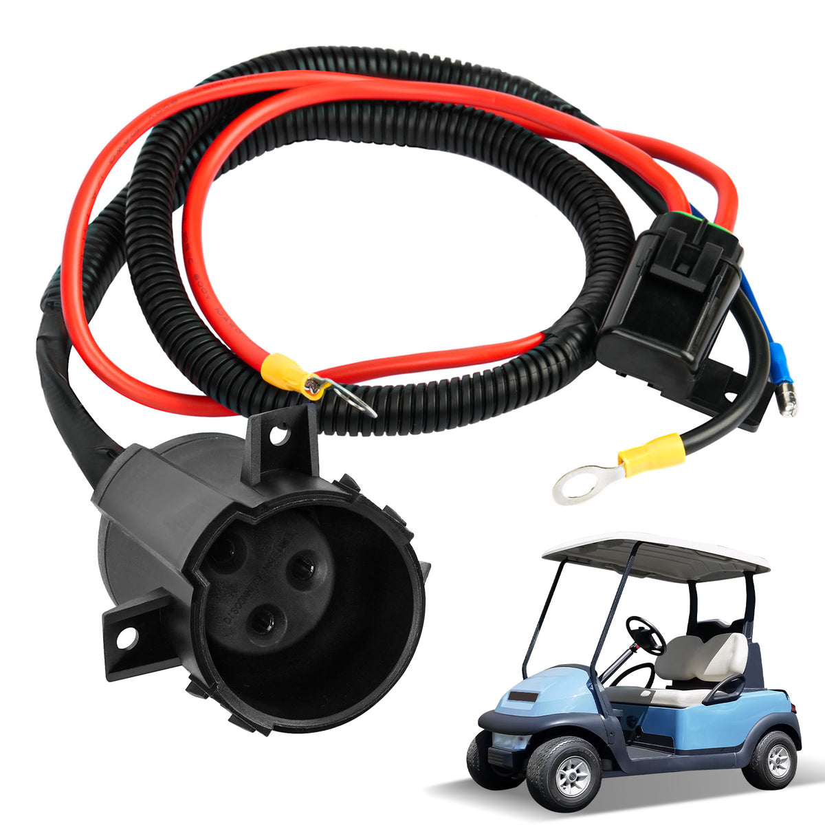 Charger DC Receptacle for 2014-UP Club Car Precedent/Tempo | Drive-up