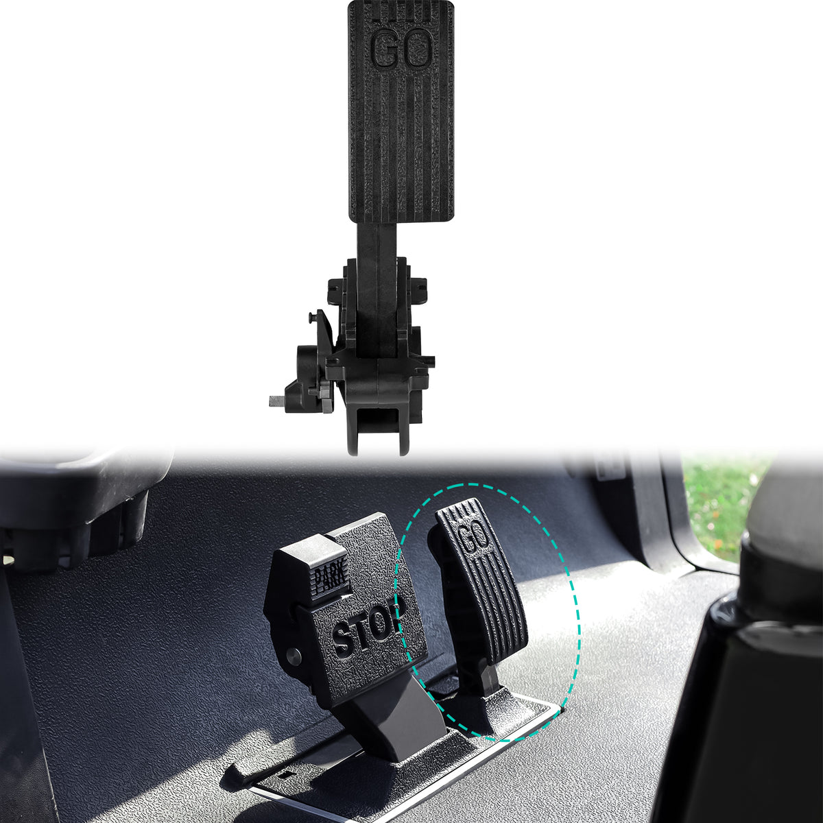 Club Car Precedent Accelerator ASM Pedal Assembly (2nd gen) | Drive-up