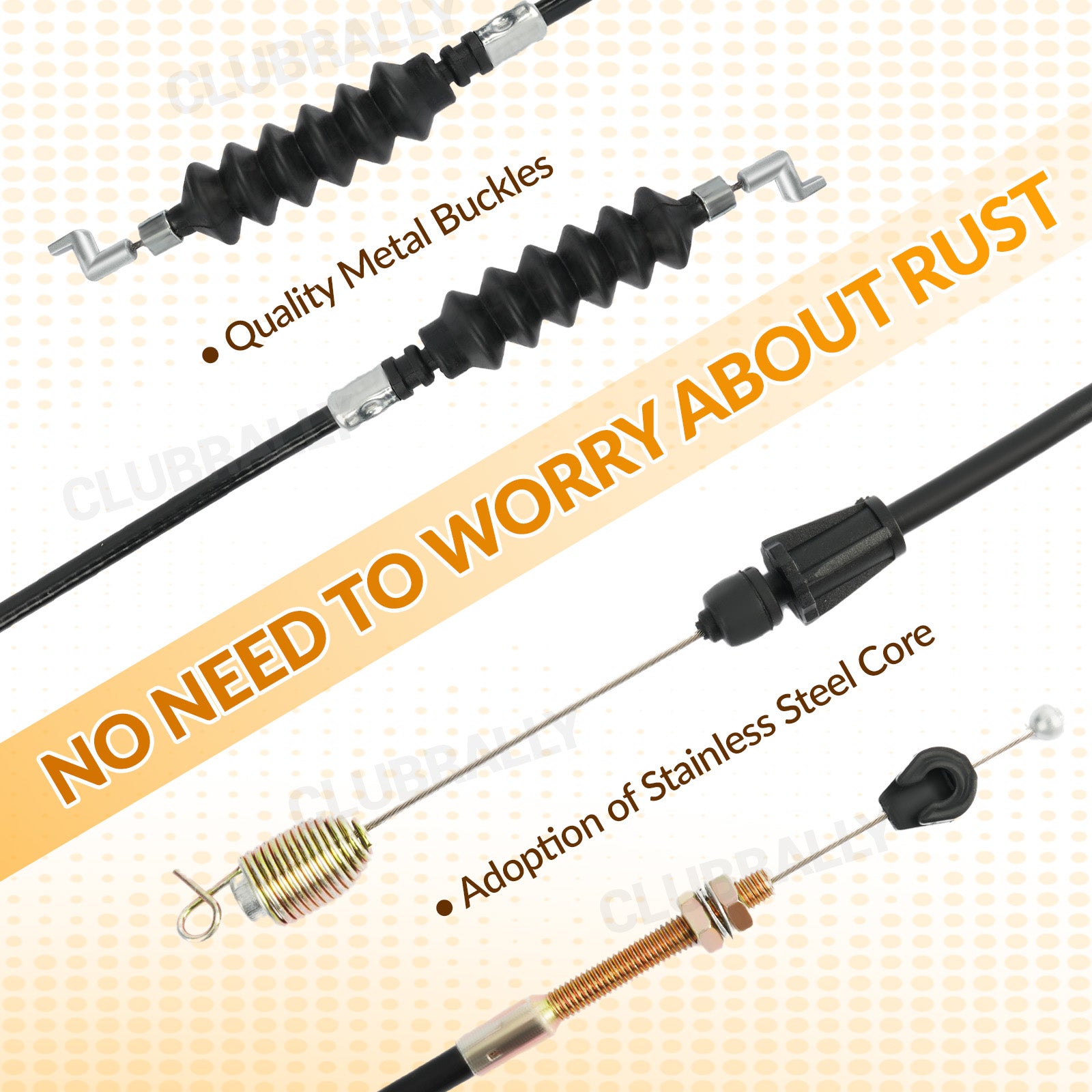 Club Car Precedent 2011-2015 Governor & Accelerator Throttle Cable | Drive-up