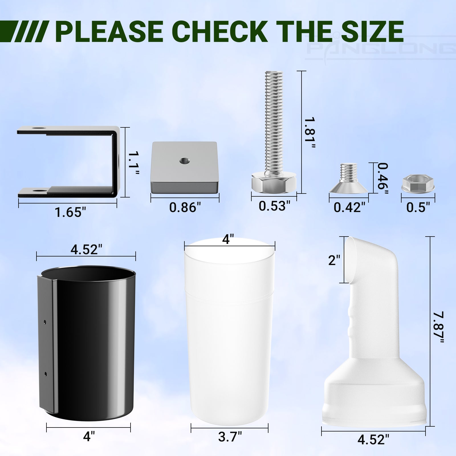 Drive-up Golf Cart No-Drilling Sand Bottle, Divot Filler Sand Bottle for EZGO Club Car Yamaha, Large Capacity with Rattle Proof Holder