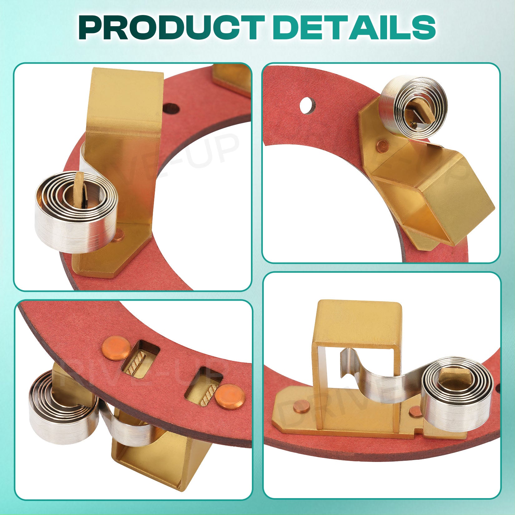 ADC Golf Cart Motor Brushes Plate with Springs for Club Car & EZGO | Drive-up