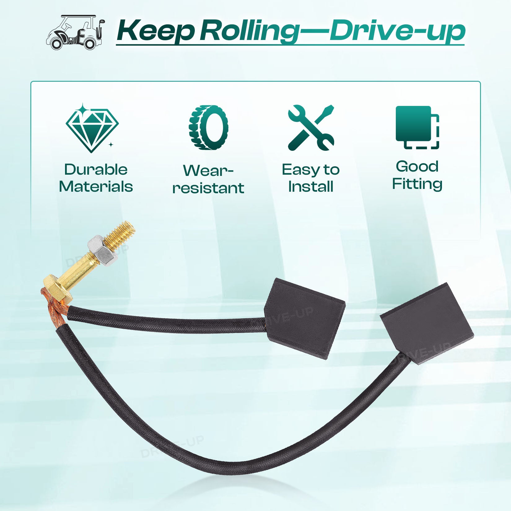 Golf Cart ADC Motor Brush Kit,Fits Club Car EZGO | Drive-up