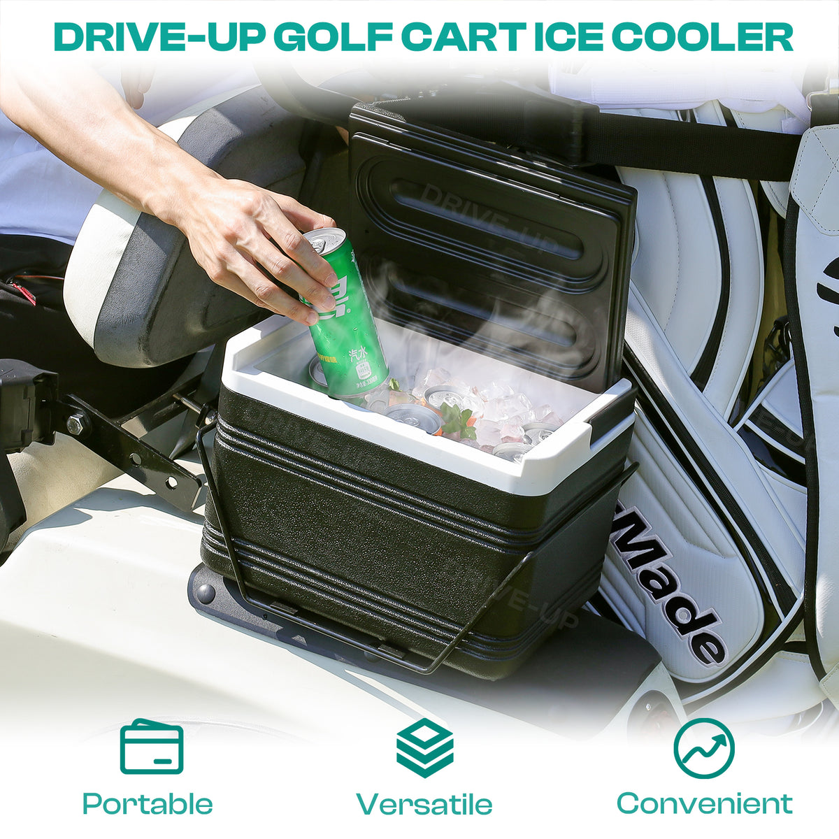 universal golf cart cooler