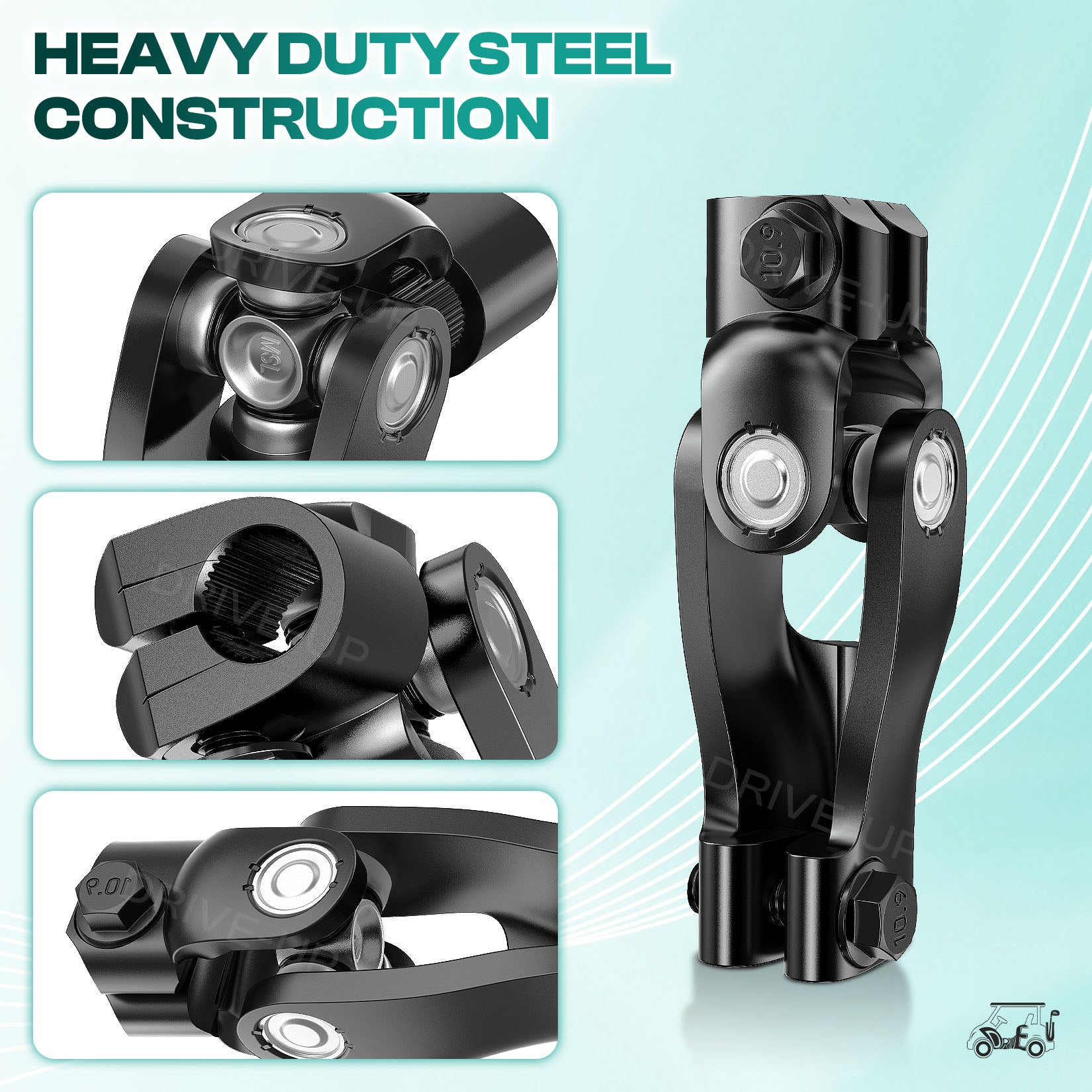 Golf Cart Metal Steering Lower Yoke for Club Car Precedent & Tempo | Drive-up