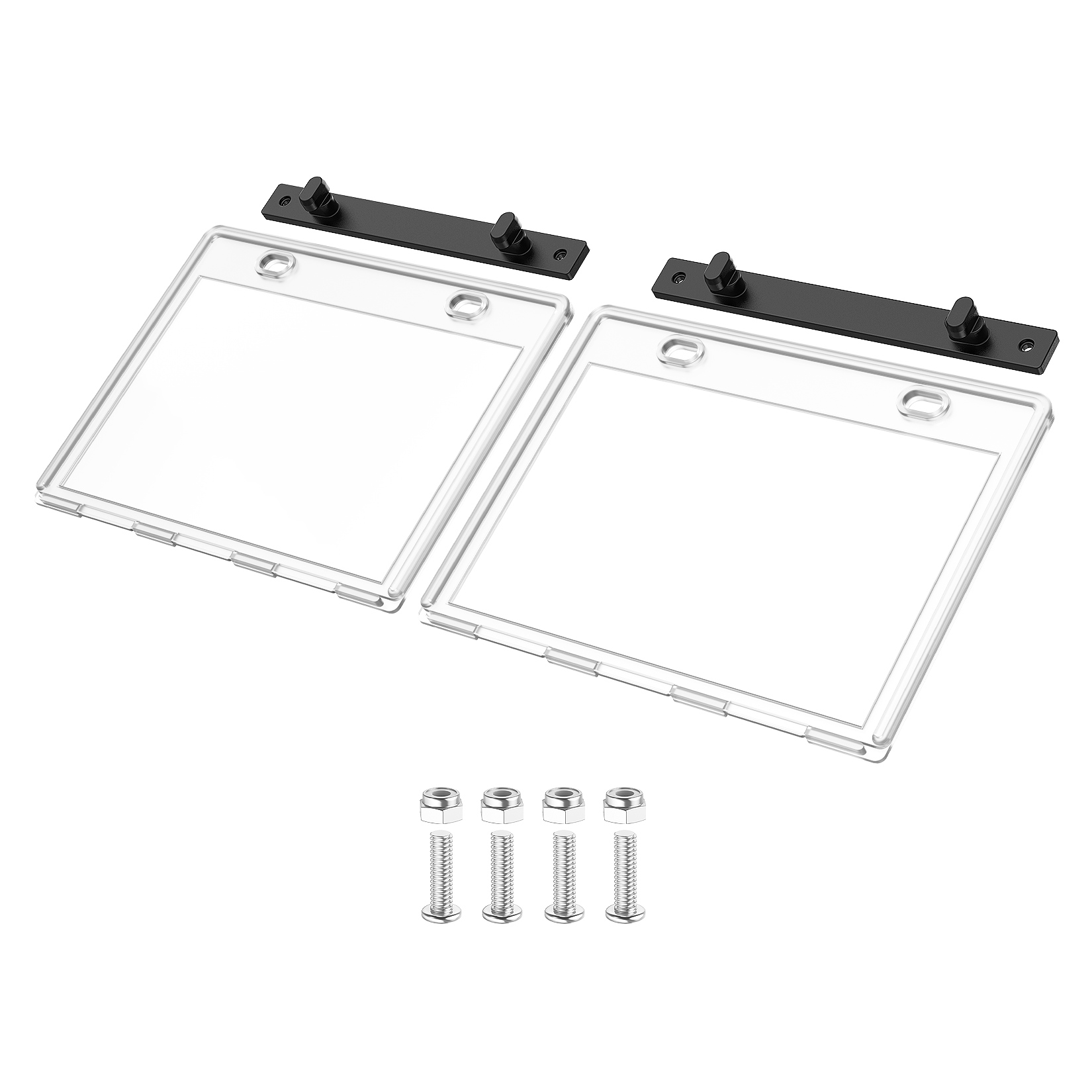 Golf Cart Transparent Hinged Message Holder for Club Car | Drive-up