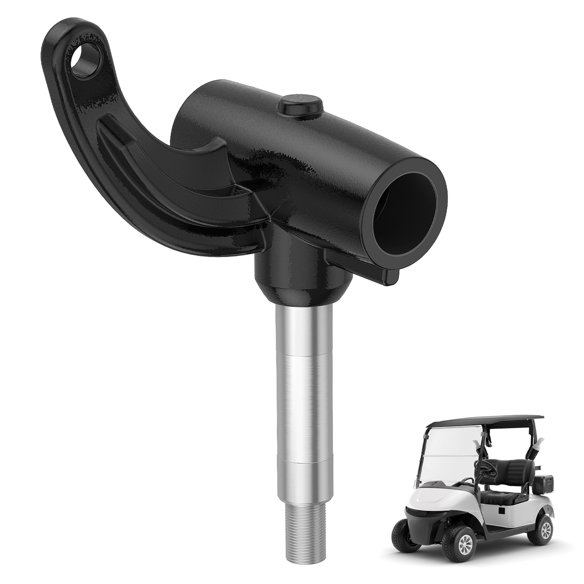 EZGO RXV Golf Cart Driver Spindle Assembly - Front Spindle Left |Drive - up - Drive - up