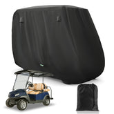 Universal Golf Cart Cover with Doors - Waterproof 420D/600D |Drive-up