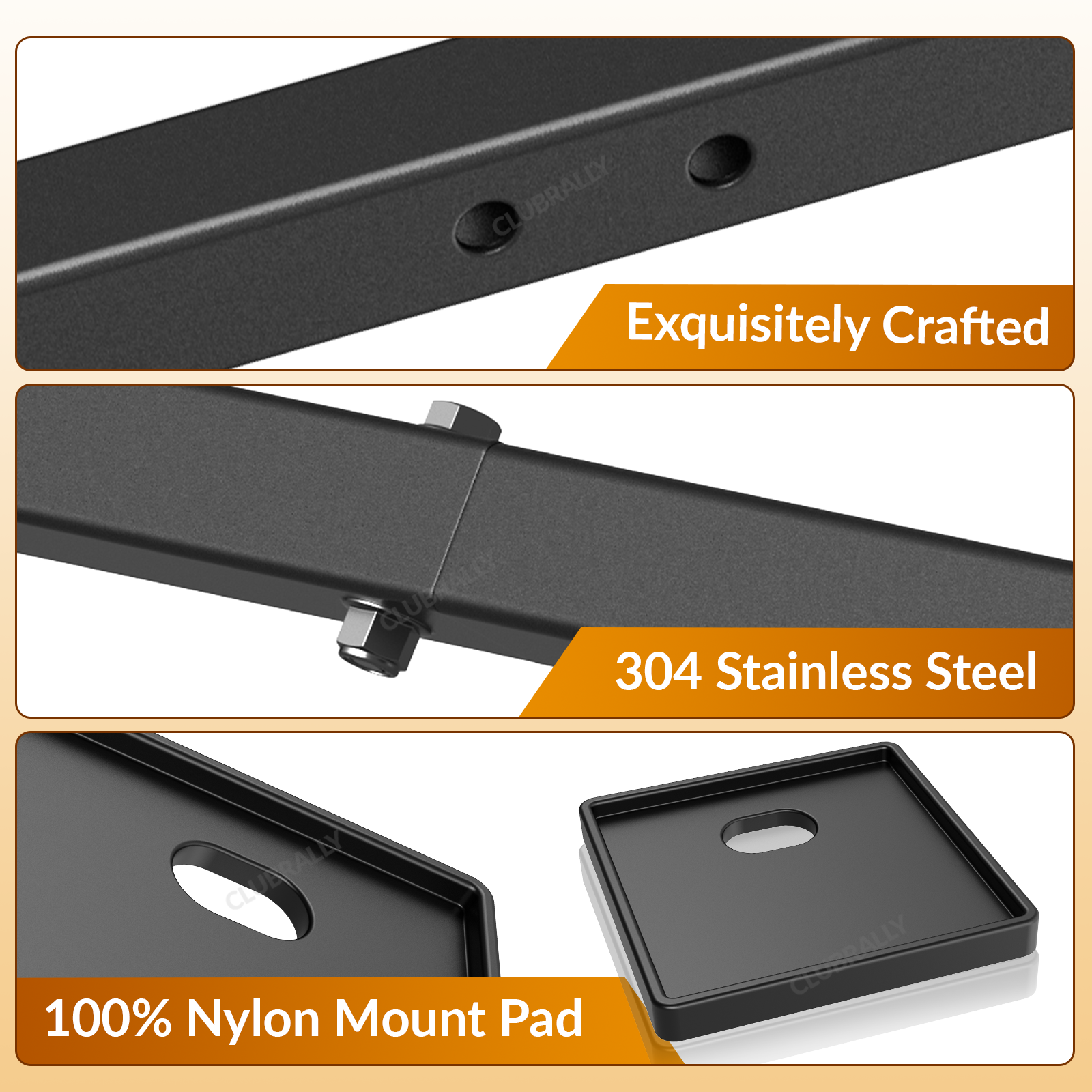 Front Strut Brackets Kit Fits 2000-Up Club Car DS | Drive-up